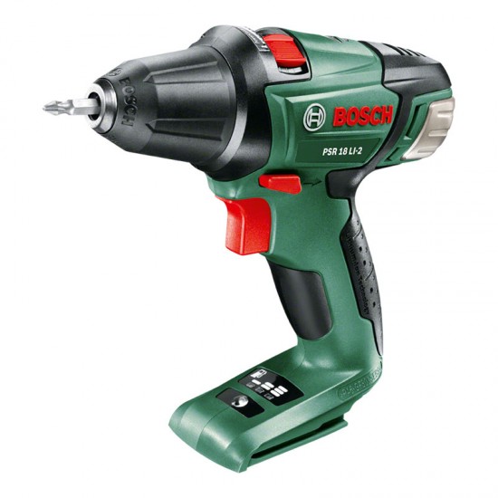 BOSCH Δραπανοκατσάβιδο Μπαταρίας Ιόντων Λιθίου PSR 18 LI-2 (solo εργαλείο) εως 12 ΑΤΟΚΕΣ ΔΟΣΕΙΣ