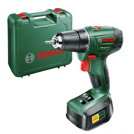 BOSCH Δραπανοκατσάβιδο Μπαταρίας Ιόντων Λιθίου PSR Expert Li-2 (1batt) 1,5 Ah εως 12 ΑΤΟΚΕΣ ΔΟΣΕΙΣ BOSCH Δραπανοκατσάβιδο Μπαταρίας Ιόντων Λιθίου PSR Expert Li-2 (1batt) 1,5 Ah εως 12 ΑΤΟΚΕΣ ΔΟΣΕΙΣ