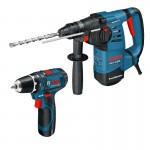 BOSCH Σετ Πιστολέτο SDS-plus GBH 3-28 DFR + Δραπανοκατσάβιδο Μπαταρίας GSR 12V-15 με i-Rack και i-Boxx εως 12 ΑΤΟΚΕΣ ΔΟΣΕΙΣ BOSCH Σετ Πιστολέτο SDS-plus GBH 3-28 DFR + Δραπανοκατσάβιδο Μπαταρίας GSR 12V-15 με i-Rack και i-Boxx εως 12 ΑΤΟΚΕΣ ΔΟΣΕΙΣ