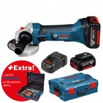 BOSCH Σετ Γωνιακός τροχός GWS 18-125 V-LI L-Boxx + L-BOXX GEDORE εως 24 ΑΤΟΚΕΣ ΔΟΣΕΙΣ BOSCH Σετ Γωνιακός τροχός GWS 18-125 V-LI L-Boxx + L-BOXX GEDORE εως 24 ΑΤΟΚΕΣ ΔΟΣΕΙΣ