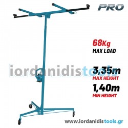 BORMANN Pro BTC6200 Ανυψωτικό Γυψοσανίδας 3,35m με Μέγιστο Φορτίο, 68Kg 069430