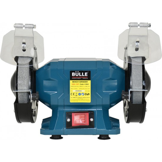 BULLE Δίδυμος Τροχός Πάγκου 250W 150mm 41842 BULLE Δίδυμος Τροχός Πάγκου 250W 150mm 41842