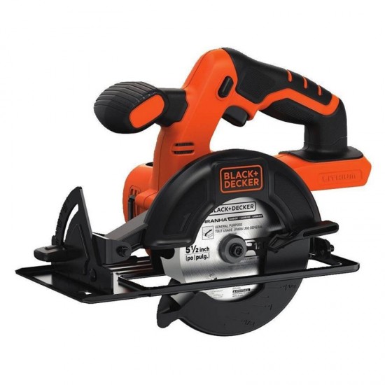 Black and Decker Δισκοπρίονο 18V 140mm (Μόνο Σώμα) BDCCS18N