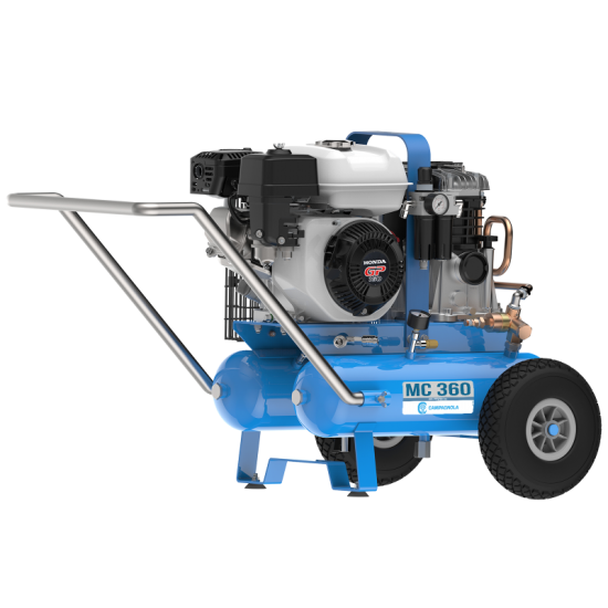 CAMPAGNOLA MC360 Αεροσυμπιεστής αγροτικών εφαρμογών με κινητήρα HONDA GP160 4.8HP AI99MC360 
