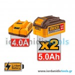 Υδραυλική Πρέσα Καλωδίων Μπαταρίας 20V Li-Ion