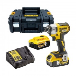 DEWALT DCF887P2-QW Κατσαβίδι Παλμικό 18V XR 5.0Ah  εως 12 ΑΤΟΚΕΣ ΔΟΣΕΙΣ