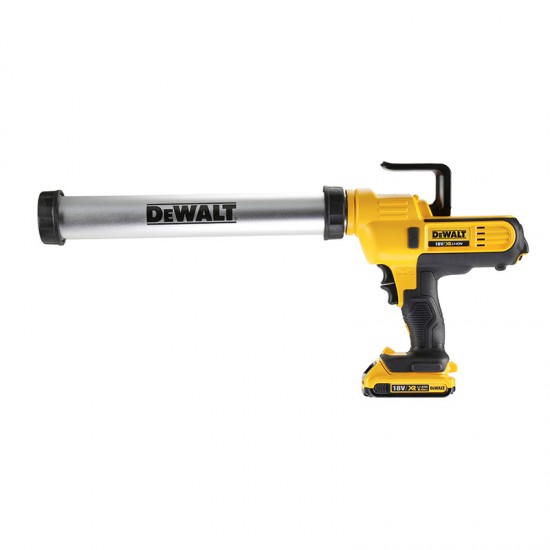 DEWALT DCE580D1-QW Πιστόλι Σιλικόνης 18V XR 310-610M  εως 12 ΑΤΟΚΕΣ ΔΟΣΕΙΣ