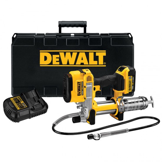 DEWALT DCGG571M1-QW Γρασαδόρος 18V 4.0Αη XR εως 12 ΑΤΟΚΕΣ ΔΟΣΕΙΣ DEWALT DCGG571M1-QW Γρασαδόρος 18V 4.0Αη XR εως 12 ΑΤΟΚΕΣ ΔΟΣΕΙΣ