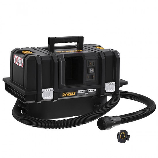 DEWALT DCV586MN Σκούπα Υγρών & Στερεών Κατηγορίας Μ 54V Solo  εως 12 ΑΤΟΚΕΣ ΔΟΣΕΙΣ