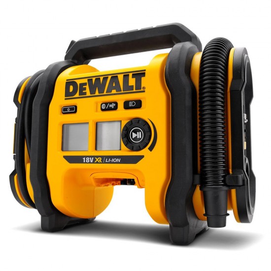 DEWALT DCC018N-XJ Αεροσυμπιεστής ασύρματος τριπλός 18V - μόνο σώμα εως 12 ΑΤΟΚΕΣ ΔΟΣΕΙΣ