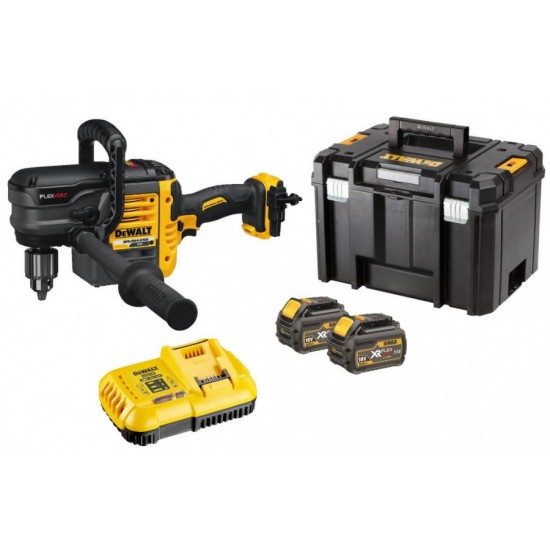 DEWALT DCD460T2 Επαναφορτιζόμενο Κάθετο Δράπανο 54V XR FLEXVOLT   εως 24 ΑΤΟΚΕΣ ΔΟΣΕΙΣ