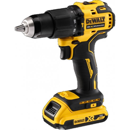 DEWALT DCD709D2T Κρουστικό Δραπανοκατσάβιδο 18V 2.0AH εως 12 ΑΤΟΚΕΣ ΔΟΣΕΙΣ