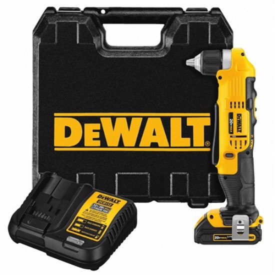 DEWALT DCD740C1 Γωνιακό Δράπανο μπαταρίας 10MM 18V XR LI-ION εως 12 ΑΤΟΚΕΣ ΔΟΣΕΙΣ DEWALT DCD740C1 Γωνιακό Δράπανο μπαταρίας 10MM 18V XR LI-ION εως 12 ΑΤΟΚΕΣ ΔΟΣΕΙΣ