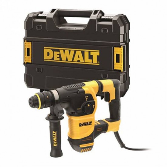 DEWALT D25334K-QS Πνευματικό Πιστολέτο με Αυτόματο Τσοκ 3KG SDS-Plus 3.5J  εως 12 ΑΤΟΚΕΣ ΔΟΣΕΙΣ
