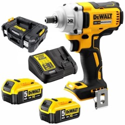 DEWALT DCF894P2 Μπουλονόκλειδο 1/2" με 2 μπαταρίες 5.0Ah και φορτιστή 18V Brushless Li-Ion  εως 12 ΑΤΟΚΕΣ ΔΟΣΕΙΣ
