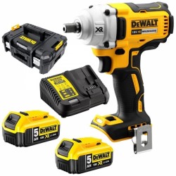 DEWALT DCF894P2 Μπουλονόκλειδο 1/2" με 2 μπαταρίες 5.0Ah και φορτιστή 18V Brushless Li-Ion  εως 12 ΑΤΟΚΕΣ ΔΟΣΕΙΣ