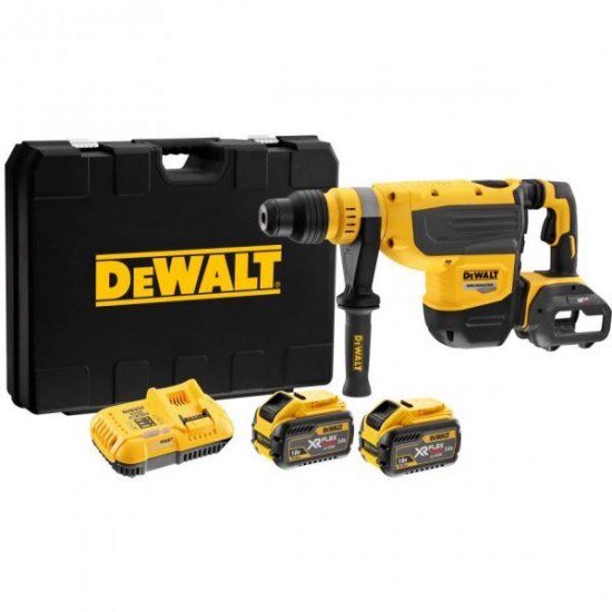 DEWALT DCH733X2-XJ Περιστροφικό πιστολέτο μπαταρίας brushless 54 Volt XR Flexvolt SDS Max εως 24 ΑΤΟΚΕΣ ΔΟΣΕΙΣ DEWALT DCH733X2-XJ Περιστροφικό πιστολέτο μπαταρίας brushless 54 Volt XR Flexvolt SDS Max εως 24 ΑΤΟΚΕΣ ΔΟΣΕΙΣ