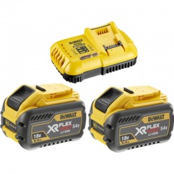 DEWALT DCB118X2 Starter Kit Μπαταριες 54V XR FLEXVOLT  εως 12 ΑΤΟΚΕΣ ΔΟΣΕΙΣ