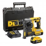 DEWALT DCH273P2-QW Πιστολέτο SDS-Plus 18V 5.0ΑH XR εως 24 ΑΤΟΚΕΣ ΔΟΣΕΙΣ