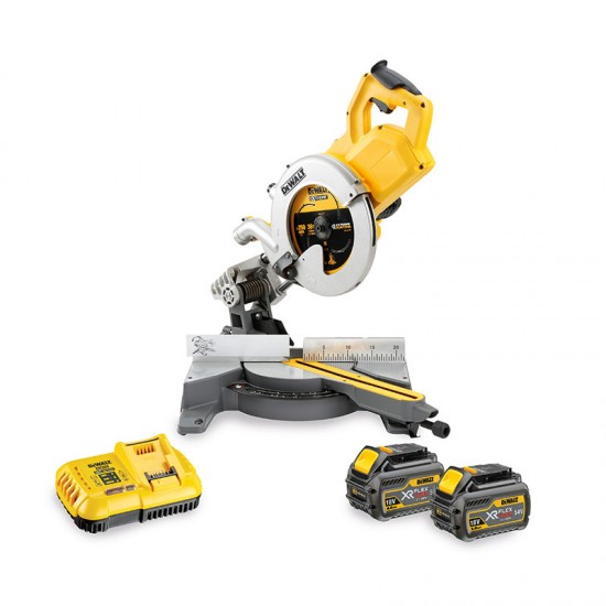 DEWALT DCS778T2 Δισκοπρίονο Φορητό 54V 6.0Ah XR  250mm εως 24 ΑΤΟΚΕΣ ΔΟΣΕΙΣ