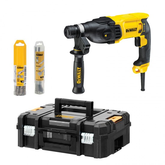 DEWALT  D25133K Πιστολέτο SDS-Plus 800W 26mm  εως 12 ΑΤΟΚΕΣ ΔΟΣΕΙΣ
