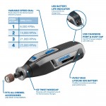 DREMEL LITE F0137760JA πολυεργαλείο 3.6V 2AH LI-ION + 15 εξαρτήματα DREMEL LITE F0137760JA πολυεργαλείο 3.6V 2AH LI-ION + 15 εξαρτήματα