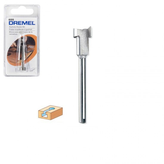DREMEL 655 Φρέζα διαμόρφωσης 8.0mm (HSS) 26150655JA