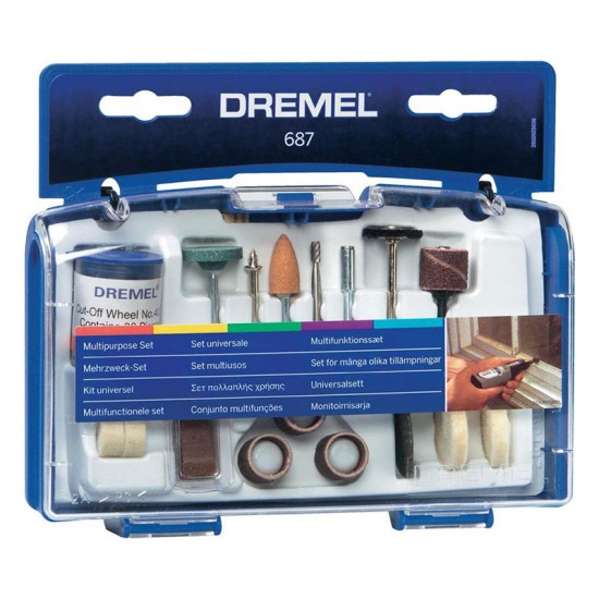 DREMEL 687 Σετ πολλαπλής χρήσης 52τεμ. 26150687JA