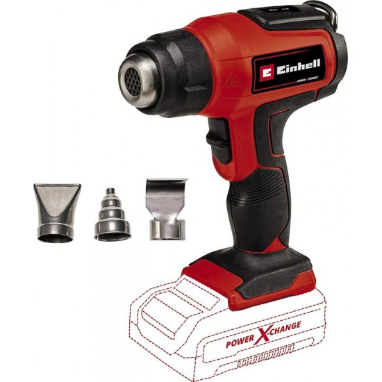 EINHELL TE-HA 18 Li - Solo Πιστόλι θερμού αέρα μπαταρίας 18V 4520500 EINHELL TE-HA 18 Li - Solo Πιστόλι θερμού αέρα μπαταρίας 18V 4520500