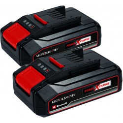 EINHELL Power X-Change Twin Pack 2 Μπαταρίες x 2.5Ah 4511524