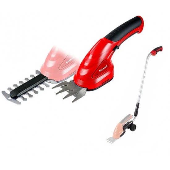 EINHELL GC-CG 3,6 Li Επαναφορτιζόμενο Ψαλίδι Μπορντούρας και Γκαζόν με Τηλεσκοπική Χειρολαβή 3410455 