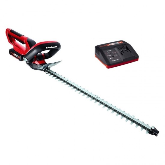EINHELL GE-CH 1855/1 Li Kit Επαναφορτιζόμενο μπορντουροψάλιδο με μπαταρία 1x2,0Ah 3410503 εως 12 ΑΤΟΚΕΣ ΔΟΣΕΙΣ