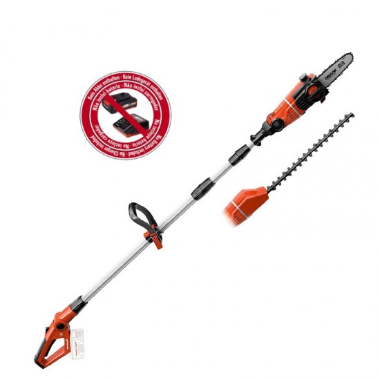 EINHELL GE-HC 18 Li T-Solo Επαναφορτιζόμενο Πολυεργαλείο Κήπου 3410800 εως 6 ΑΤΟΚΕΣ ΔΟΣΕΙΣ
