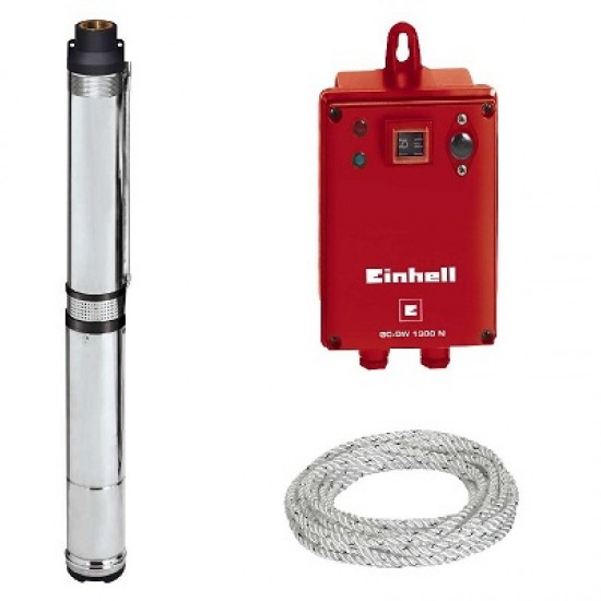 EINHELL GC-DW 1300 N Υποβρύχια αντλία υδάτων υψηλής πίεσης ΙΝΟΧ 1300W 4170944 εως 6 ΑΤΟΚΕΣ ΔΟΣΕΙΣ