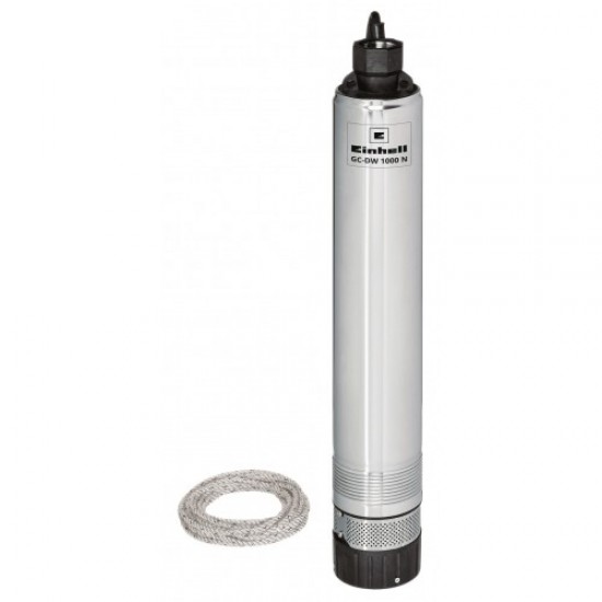 EINHELL GC-DW 1000 N Υποβρύχια Αντλία Υδάτων Υψηλής Πίεσης INOX 1000W 4170955 εως 6 ΑΤΟΚΕΣ ΔΟΣΕΙΣ