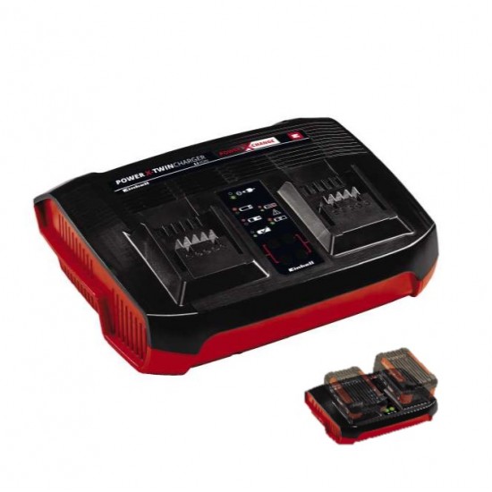 EINHELL POWER X-CHANGE Ταχυφορτιστής 2 μπαταριων 18V 4512069