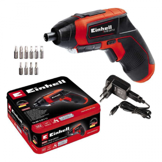 EINHELL TE-SD 3,6/1 Li Επαναφορτιζόμενο Κατσαβίδι 3,6V 4513501 