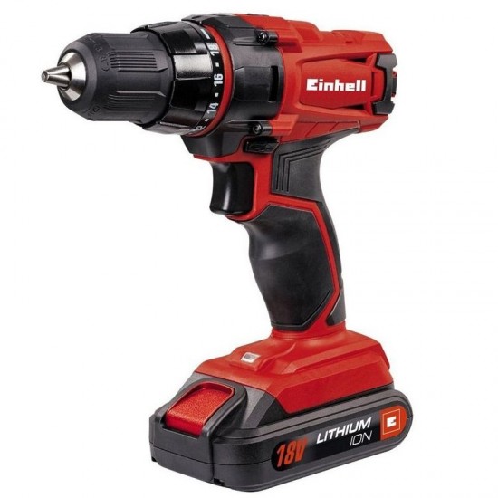 EINHELL TC-CD 18-2 Li Επαναφορτιζόμενο Δραπανοκατσάβιδο 18V με μία μπαταρία και φορτιστή 1x1,5Ah 4513846 