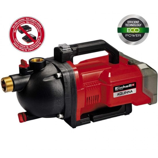 EINHELL AQUINNA 36/30 Αντλία κήπου μπαταρίας 36V 4180400 έως 6 ΑΤΟΚΕΣ ΔΟΣΕΙΣ