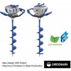GARDENMAN GMEA508 Γεωτρύπανο-Τριβέλλα 50.8cc 004-007 εως 12 ΑΤΟΚΕΣ ΔΟΣΕΙΣ GARDENMAN GMEA508 Γεωτρύπανο-Τριβέλλα 50.8cc 004-007 εως 12 ΑΤΟΚΕΣ ΔΟΣΕΙΣ