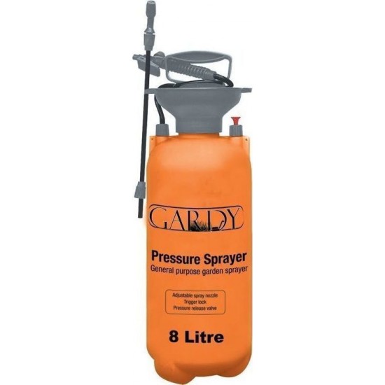 GARDY Ψεκαστήρας προπίεσης 8 λίτρων / GDX-08 GARDY Ψεκαστήρας προπίεσης 8 λίτρων / GDX-08