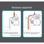 GARDENA 09023-20 Πιεστικό συγκρότημα 3700/4 με βαρελάκι 800W 970498601 εως 6 ΑΤΟΚΕΣ ΔΟΣΕΙΣ