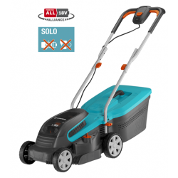 GARDENA 14621-55 Χλοοκοπτική Μηχανή Μπαταρίας Solo Powermax 32/36V P4A εως 6 ΑΤΟΚΕΣ ΔΟΣΕΙΣ
