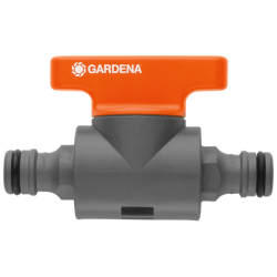 GARDENA 02976-20 Σύνδεσμος ταχυσυνδέσμων με βάνα  GARDENA 02976-20 Σύνδεσμος ταχυσυνδέσμων με βάνα