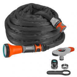 GARDENA 18427-32 Σετ Λάστιχο υφασμάτινο Liano 1/2'' - 10m με ρακόρ για εσωτερικές βρύσες 970480901 GARDENA 18427-32 Σετ Λάστιχο υφασμάτινο Liano 1/2'' - 10m με ρακόρ για εσωτερικές βρύσες 970480901
