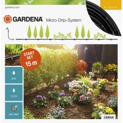 GARDENA 13010-20 Σταλακτοφόρο λάστιχο πλήρες Σετ Micro-Drip 15m 967039101