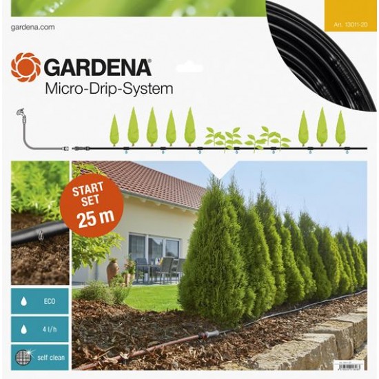 GARDENA 13011-20 Σταλακτοφόρο λάστιχο πλήρες Σετ Micro-Drip 25m 967043801 GARDENA 13011-20 Σταλακτοφόρο λάστιχο πλήρες Σετ Micro-Drip 25m 967043801