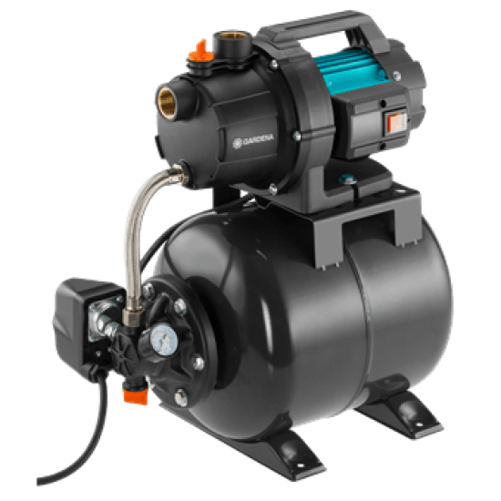 GARDENA 09020-29 Πιεστικό συγκρότημα Eco Series 3000/4 με βαρελάκι 600W 970443201 εως 6 ΑΤΟΚΕΣ ΔΟΣΕΙΣ GARDENA 09020-29 Πιεστικό συγκρότημα Eco Series 3000/4 με βαρελάκι 600W 970443201 εως 6 ΑΤΟΚΕΣ ΔΟΣΕΙΣ