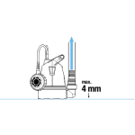 GARDENA 09001-29 Αντλία αποστράγγισης Eco Series 8600 για καθαρά νερά 400W 970442501