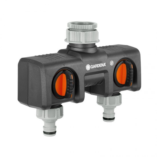 GARDENA 08193-20 Διπλή Παροχή με συνδέσμους OGS GARDENA 08193-20 Διπλή Παροχή με συνδέσμους OGS